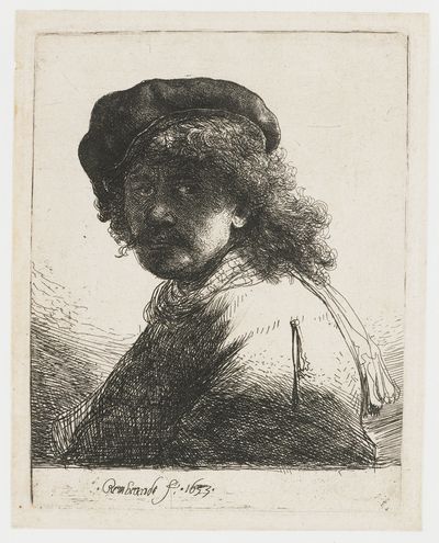 Rembrandt portrait
